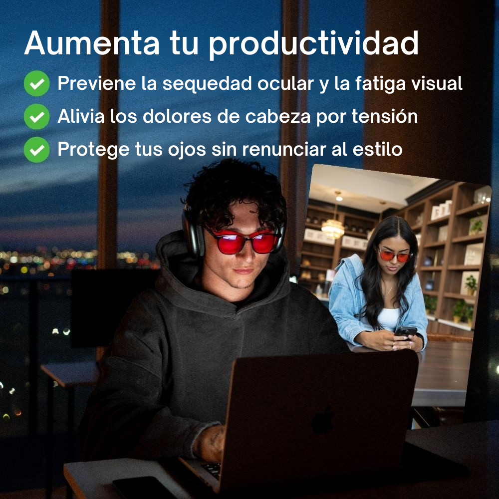 ZenFocus™ – Gafas Anti Luz Azul